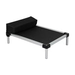 Pawz Pet Trampoline Elevated Raised Dog Bed Aluminium Frame Chew Proof Pillow