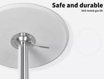 Levede Bar Table Swivel Gas Lift Counter Dining Furniture Cafe Outdoor White