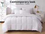 Dreamz Microfiber Quilt Queen Doona Hypoallergenic Winter All Season 250GSM