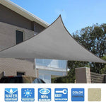 180/280 GSM Heavy Duty Shade Sail Sun Canopy Outdoor Triangle Square Rectangle
