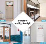 Centra Mini Basketball Hoop Door Mounted for Kids - Black/White