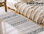 Marlow Floor Rug Boho Area Rugs Tassel Washable Living Room Bedroom Carpet