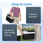 Spector Portable Car Fridge 12V Mini Refrigerator Freezer Camping Travel Cooler