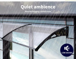 Mountview Window Door Awning Outdoor Canopy UV Patio Shield Rain Sun Cover 1M-6M