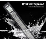 12V LED Light Bar 12/26 Inch Driving Lamp Flood Spot Work Strip Lights Car Truck