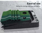 Centra Golf Putting Mat 250cmx40cm Portable Auto Return Practice Indoor Outdoor
