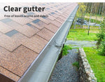 20m Gutter Guard Mesh Aluminium Guards Twigs Filter Garden Leaf Brush DIY Black