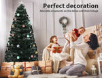 Santaco Christmas Tree 2.4M 8Ft Xmas Decorations Fibre Optic Multicolour Lights