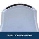 2x Potty Stool Sit Squat Toilet Step Stool Bathroom Eco Aid Constipation Relief