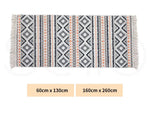 Marlow Floor Rug Boho Area Rugs Tassel Washable Living Room Bedroom Carpet