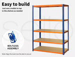 Traderight Warehouse Shelving Rack Pallet Racking Storage Steel Metal 1.8X1.2M