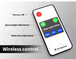 Solar Fountain Powered Water Power Wireless Garden Pond Pool Bird Outdoor