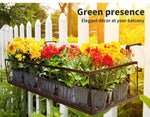Levede Plant Stand Outdoor Indoor Home Decor Hanging Flower Garden Wall Shelf