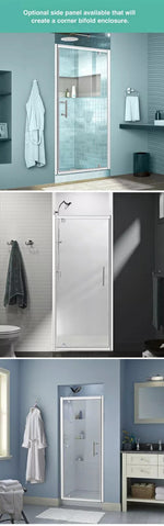 Levede Shower Screen Screens Door Seal Enclosure Glass Panel Frameless Pivot