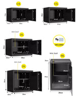 Security Box Electronic Safe Digital Lock Cash Deposit Password Home Office