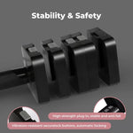 Centra Pair Adjustable Dumbbells 2.8KG-10KG Gym Training Metal Weight Block Set