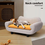 Pawz Pet Sofa Bed Dog Cat Detachable Warm Soft Back Lounge Couch Washable Cover