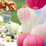 12 Paper Lanterns for Wedding Party Festival Decoration - Mix & Match Colours