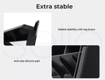 Pawz Elevated Pet Feeder Food Water Double Bowl Adjustable Height Raised Stand