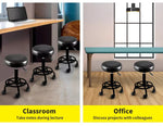 Levede Salon Stool Swivel Bar Stools Chairs Barber Hydraulic Lift Hairdressing