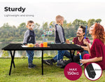 Levede Folding Camping Table Portable Picnic Desk Party Family Garden BBQ