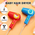 Low Heat Speed Hair Dryer Baby Infant Kid Grooming Blow Hairdryer Blower Heater