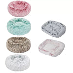 Pawz Pet Dog Cat Calming Bed Warm Soft Plush Sleeping Kennel Removable Washable