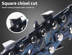 Traderight Chainsaw Chain Blade Saw Replace Semi Chisel 20
