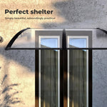 Mountview Window Door Awning Outdoor Canopy UV Patio Rain Cover DIY 1M X 2.4M