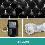 Christmas LED String Fairy Lights Net Mesh Outdor Decor Xmas Wedding Home Party