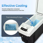 Spector Portable Car Fridge 12V Mini Refrigerator Freezer Camping Travel Cooler