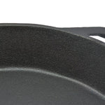 Toque Non Stick Frying Pan Cast Iron Steak Skillet Round BBQ Grill Cookware 30cm