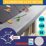 20m Gutter Guard Mesh Aluminium Guards Twigs Filter Garden Leaf Brush DIY Black