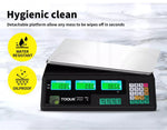 Toque Digital Scales Electronic Kitchen Scale Accurate Fruit Food Weight 40KG