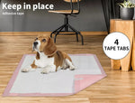 Pawz Puppy Training Pad Pet Dog Cat Potty Pee Super Absorbent 200pc 60x60cm Pink