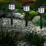Emitto Solar Power Garden Lawn Lights Outdoor Yard Lamp 12x LED Waterproof