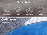 Warm Quilt Cover Set Doona Duvet Two-sided Teddy Bear Fleece Winter All Sizes