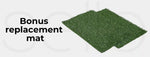 Pawz Indoor Dog Pet Grass Potty Training Portable Toilet Pad Tray Turf Mat Large