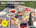 Fly Repellent Fan Automatic Bugs Flies Trap Keep Away Home Outdoor Repeller Camp
