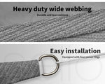 Mountview Sun Shade Sail Cloth Canopy Rectangle Outdoor Awning Cover Grey 3x3M