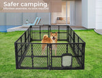 Pawz Pet Playpen Folding Dog Plastic Puppy Exercise Enclosure Fence Indoor Large