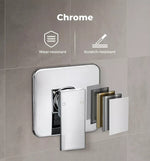 Dutxa Brass Shower Mixer Tap Cold Hot Bathroom Laundry Faucet Valve Chromed