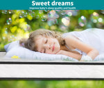 Dreamz Baby Kids Spring Mattress Bed Cot Crib Breathable Firm Foam 13cm Thick