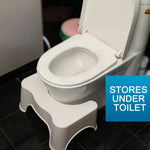 Squatty Potty Sit & Squat Bathroom Toilet Step Stool Aid for Constipation Relief