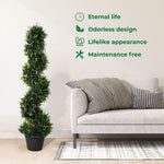 Lambu Artificial Plants in Pot Green Faux Plant Outdoor Bonsai 112CM-1PCS
