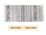 Marlow Floor Rug Boho Area Rugs Tassel Washable Living Room Bedroom Carpet