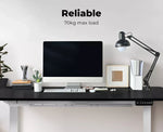 Levede Desktop For Motorised Adjustable Desk Electric Sit Stand Table 140X70CM