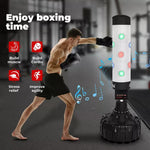Centra Punching Boxing Bag Stand Electronic Counter Music LED Kick Gym Traning