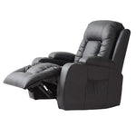 Levede Electric Massage Chairs Reclining Full Body Leather Lounge Sofa Heated
