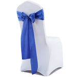Satin Chair Sashes Cloth Cover Wedding Party Event home Decoration Table Runner